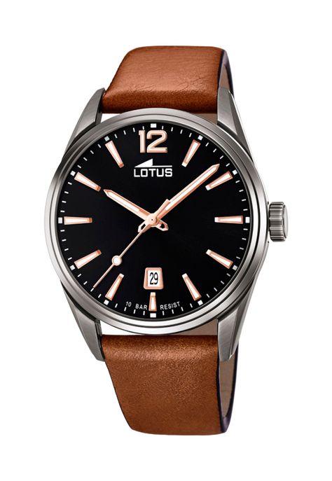 Reloj 18685/2 Lotus Negro Hombre Chrono-0