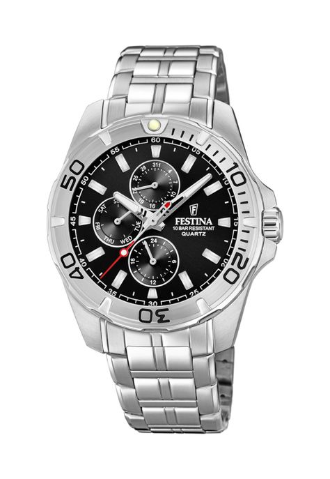 Reloj F20445/3 Festina Negro Hombre Multifuncion-0