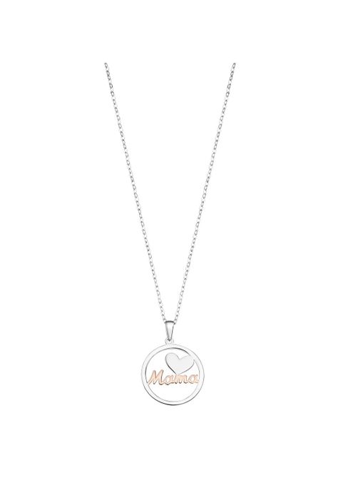 Collar LP3404-1/1 Lotus Silver Mujer Mothers Love-0
