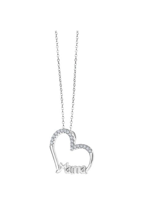 Collar LP3460-1/1 Lotus Silver Mujer Mothers Love-0