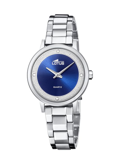 Reloj 18892/2 Lotus Azul Oscuro Mujer Trendy-0