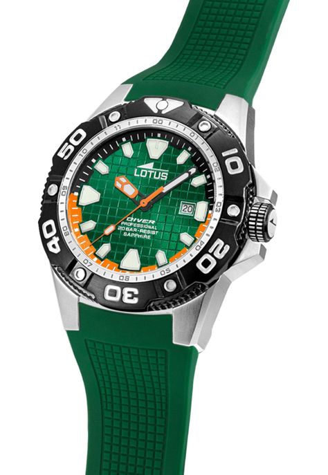 Reloj 18927/3 Lotus Verde Hombre Diver-2