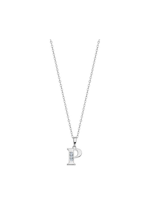 Collar LP3054-1/P Lotus Silver Mujer Trendy-0