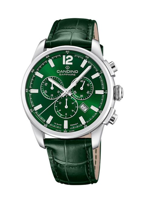 Reloj C4745/3 Candino Swiss Verde Hombre Couple Classic-0