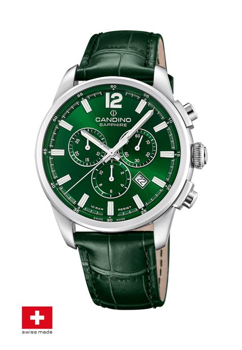 Reloj C4745/3 Candino Swiss Verde Hombre Couple Classic-1