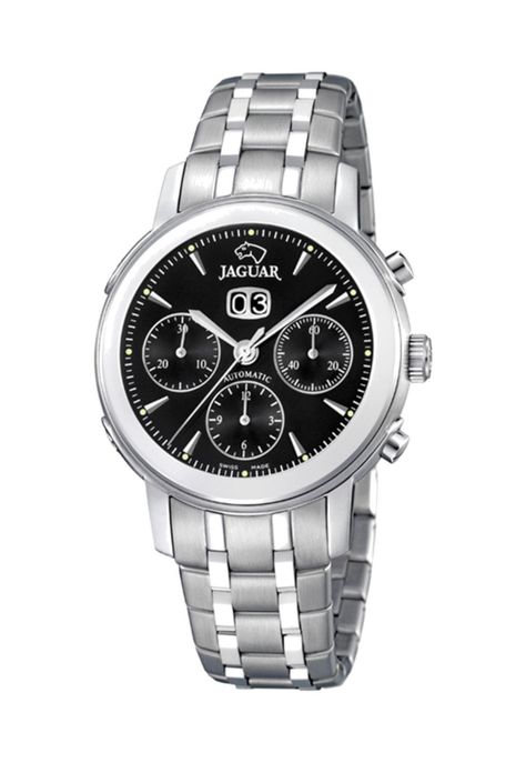 Reloj J943/3 Jaguar Negro Hombre Coleccion 1938-0