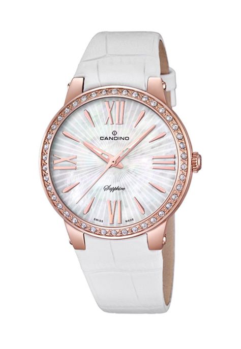 Reloj C4598/1 Candino Blanco Mujer Elegance D-Light-0