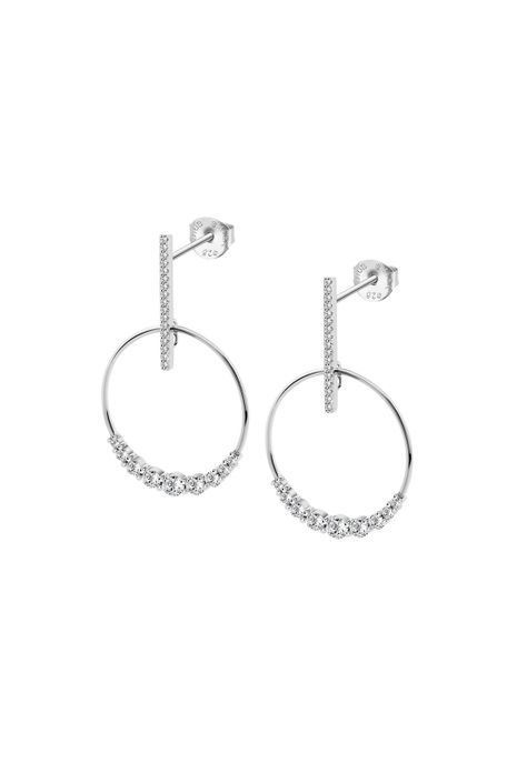 Aros LP3726-4/1 Lotus Silver Mujer Trendy-0