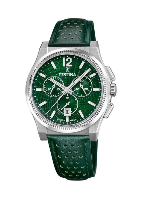 Reloj F20060/3 Festina Swiss Verde Hombre Rive Collection-0