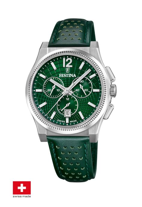 Reloj F20060/3 Festina Swiss Verde Hombre Rive Collection-1