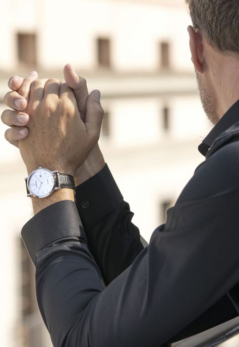 Reloj C4724/1 Candino Swiss Blanco Hombre Couple Classic-2