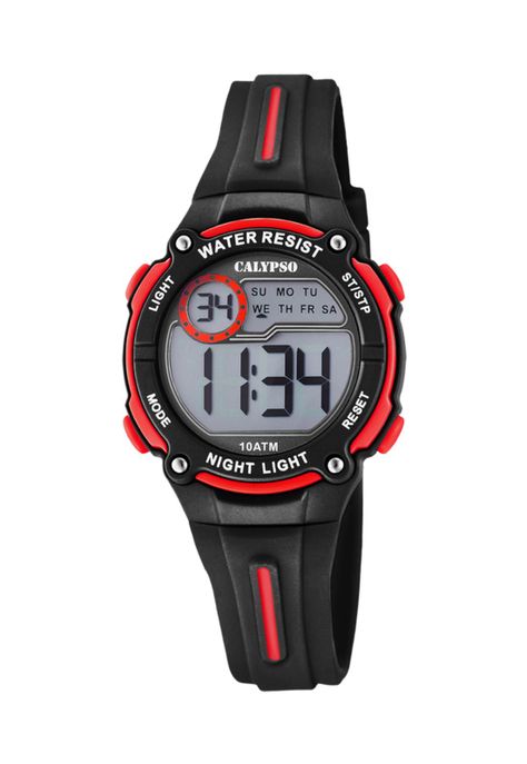 Reloj K6068/6 Calypso Negro Infantil Digital Crush-0