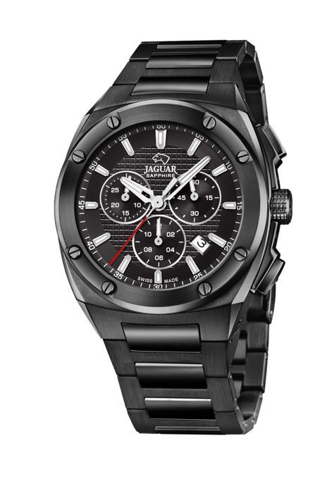 Reloj J992/1 Jaguar Negro Hombre Executive-0