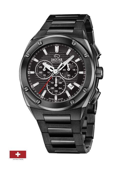 Reloj J992/1 Jaguar Negro Hombre Executive-1