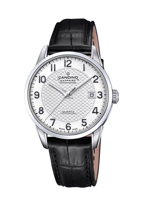 Reloj C4712/A Candino Swiss Plateado Hombre Couple Classic-0