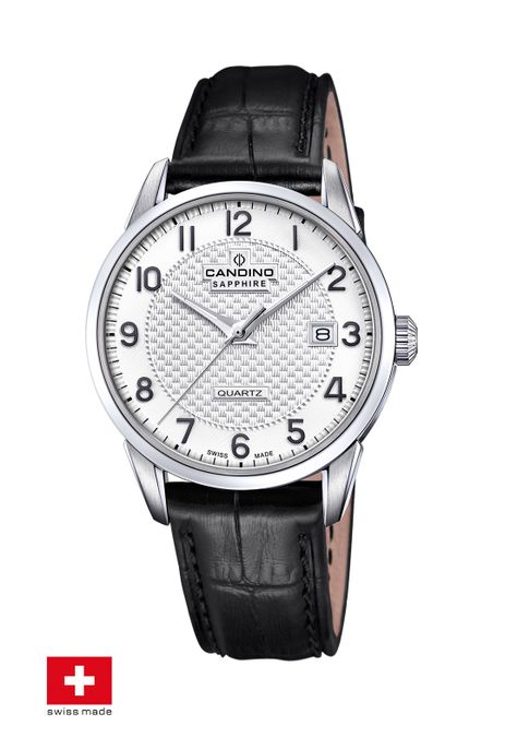 Reloj C4712/A Candino Swiss Plateado Hombre Couple Classic-1