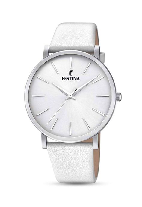 Reloj F20371/1 Festina Blanco Mujer Boyfriend Collection-0
