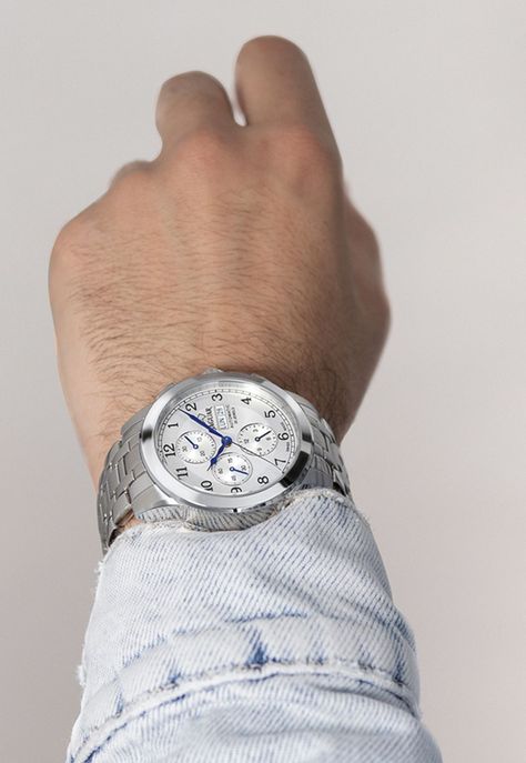 Reloj J978/1 Jaguar Plateado Hombre Automatico-3