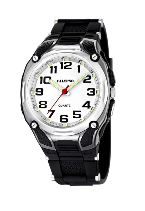 Reloj K5560/4 Calypso Blanco Hombre Street Style-0