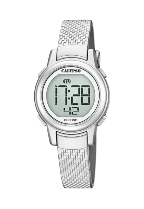 Reloj K5736/1 Calypso Gris Mujer Digital Crush-0