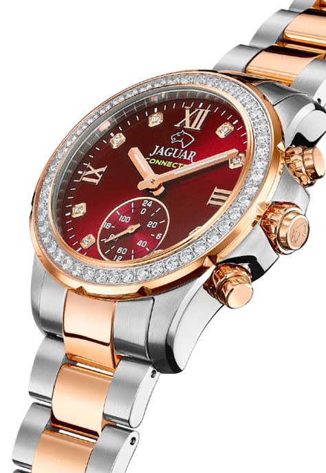 Reloj J981/3 Jaguar Burdeo Mujer Hybrid-3