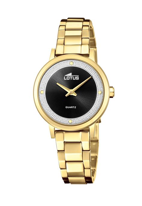 Reloj 18893/4 Lotus Negro Mujer Trendy-0