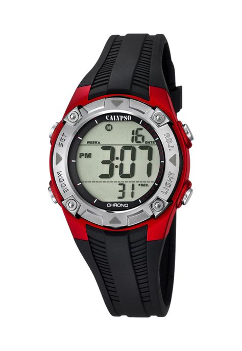 Reloj K5685/6 Calypso Gris Infantil Digital Crush-0