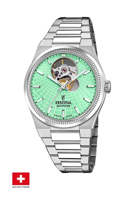 Reloj F20054/3 Festina Swiss Verde Mujer Automático-1