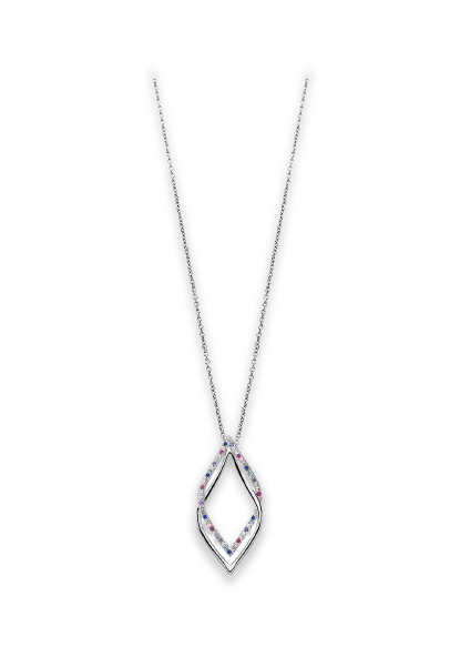 Collar LP1791-1/2 Lotus Silver Mujer Pure Essential-0
