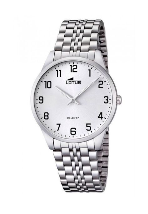 Reloj 15883/1 Lotus Blanco Hombre Acero Clasico-0