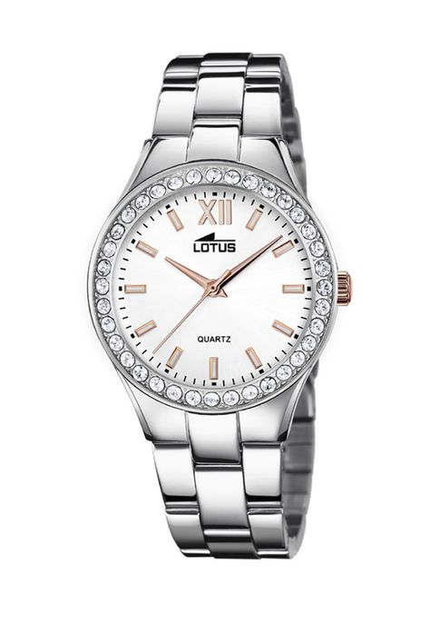 Reloj 18883/1 Lotus Plateado Mujer Bliss-0