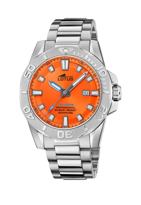Reloj 18926/3 Lotus Naranja Hombre Diver-0