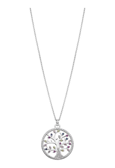 Collar LP1896-1/1 Lotus Silver Mujer Tree of Life-0
