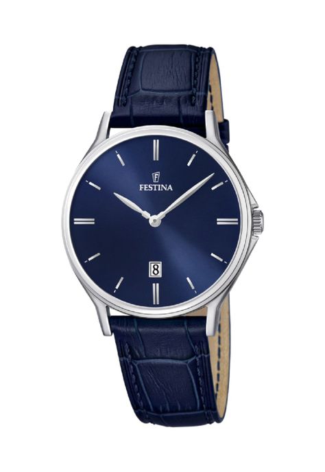 Reloj F16745/3 Festina Azul Hombre Correa Clasico-0