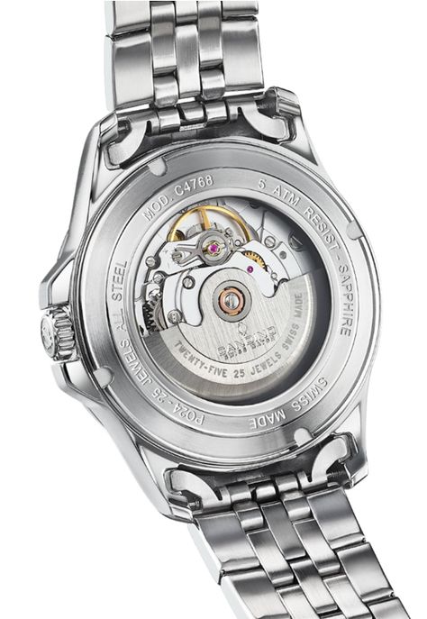Reloj C4768/1 Candino Swiss Plateado Hombre Autom?tico-3