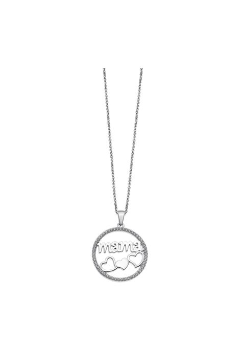 Collar LP1809-1/1 Lotus Silver Mujer Mothers Love-0