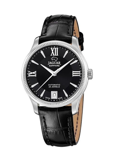 Reloj J1000/B Jaguar Swiss Negro Mujer Automático-0