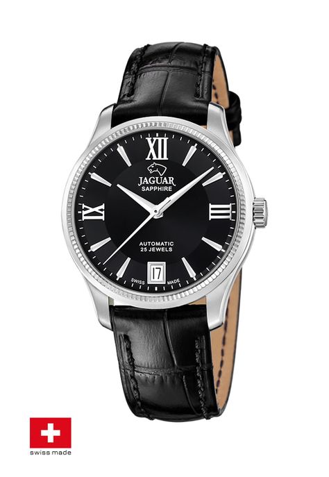 Reloj J1000/B Jaguar Swiss Negro Mujer Automático-1