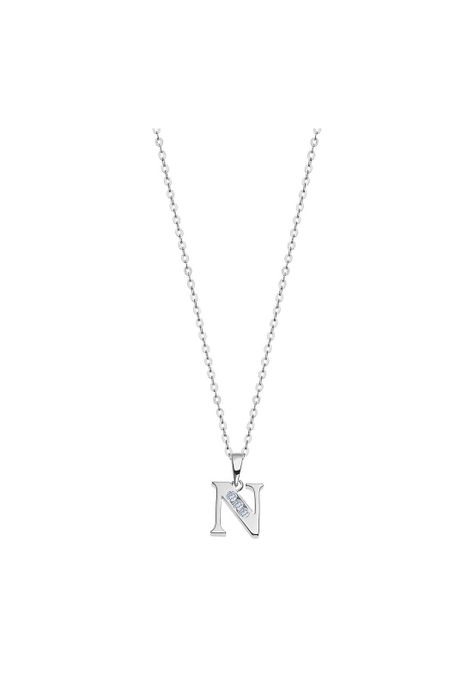 Collar LP3054-1/N Lotus Silver Mujer Trendy-0