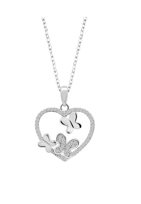 Collar LP3617-1/1 Lotus Silver Mujer Moments-0