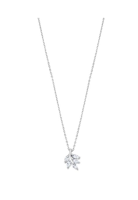 Collar LP3086-1/1 Lotus Silver Mujer Pure Essential-0