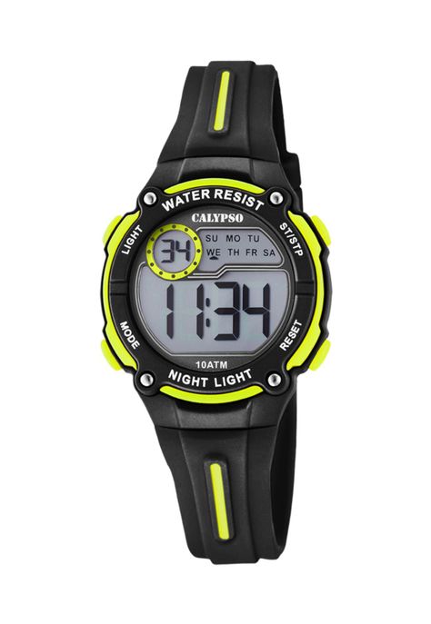Reloj K6068/5 Calypso Negro Infantil Digital Crush-0