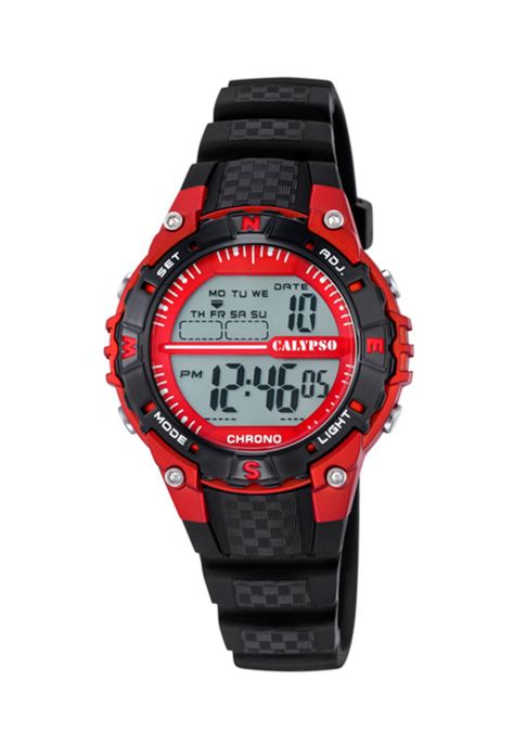 Reloj K5684/6 Calypso Rojo Infantil Digital Crush-0