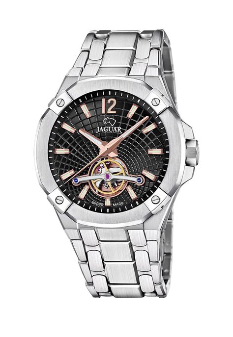 Reloj J1007/4 Jaguar Swiss Negro Hombre Automático-0