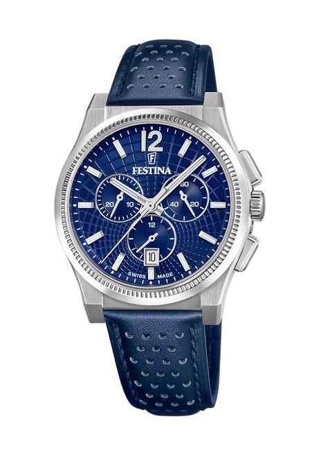 Reloj F20060/2 Festina Swiss Azul Hombre Rive Collection-0