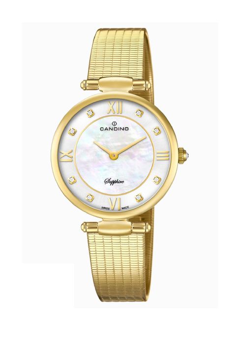 Reloj C4667/1 Candino Blanco Mujer Elegance Flair-0