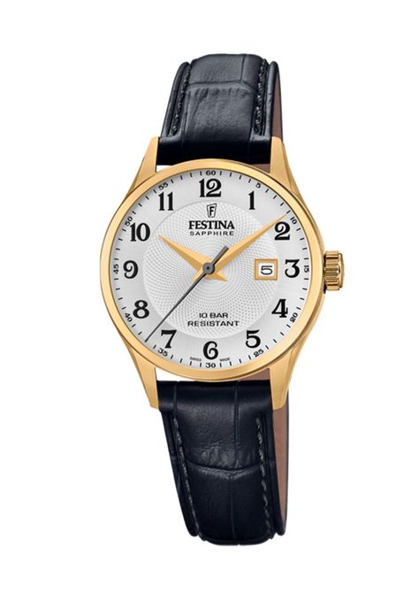 Reloj F20011/5 Festina Swiss Gris Mujer Swiss Made-0