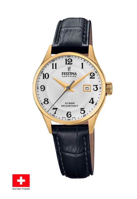 Reloj F20011/5 Festina Swiss Gris Mujer Swiss Made-1