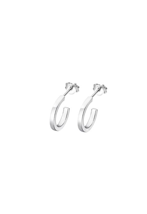 Aros LP3203-4/1 Lotus Silver Mujer Hoops-0