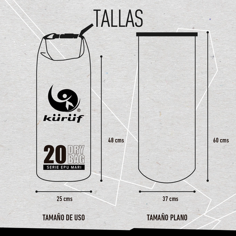 Bolso seco / Dry Bag 20 lts-4